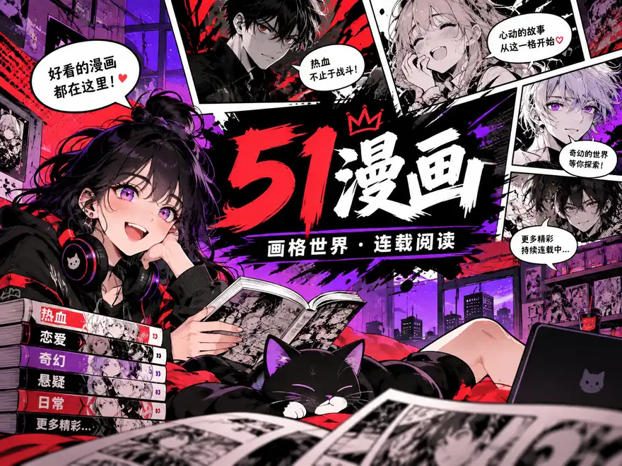 51漫画题材与画面风格导览